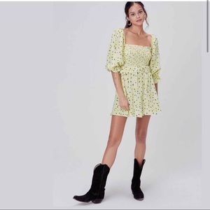 For Love and Lemons Chrysanthemum Mini Dress